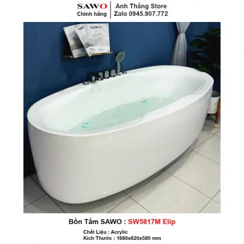 Bồn Tắm SAWO SW5817M Elip