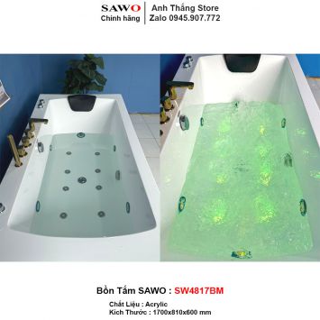 Bồn Tắm SAWO SW4817BM