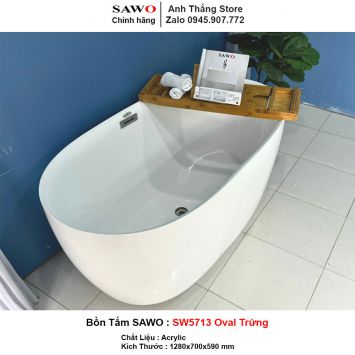 Bồn Tắm SAWO SW5713 Oval Trứng