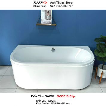 Bồn Tắm SAWO SW5716 Elip