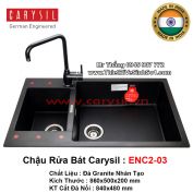 Chậu Rửa Bát Đá Carysil ENC2-03
