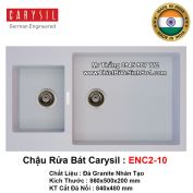 Chậu Rửa Bát Đá Carysil ENC2-10