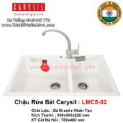 Chậu Rửa Bát Đá Carysil LMC5-02