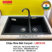 Chậu Rửa Bát Đá Carysil LMC5-03