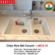 Chậu Rửa Bát Đá Carysil LMC5-18