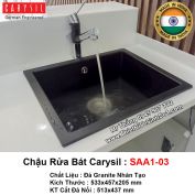 Chậu Rửa Bát Đá Carysil SAA1-03