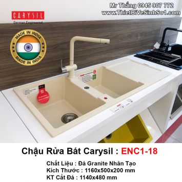 Chậu Rửa Bát Đá Carysil ENC1-18