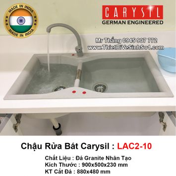 Chậu Rửa Bát Đá Carysil LAC2-10