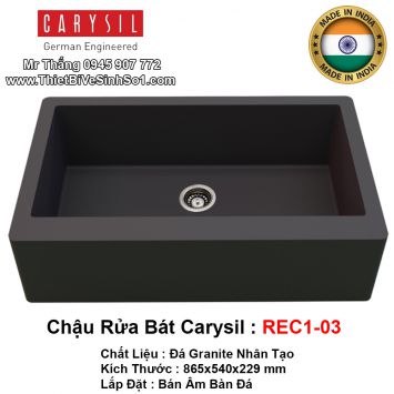 Chậu Rửa Bát Đá Carysil REC1-03