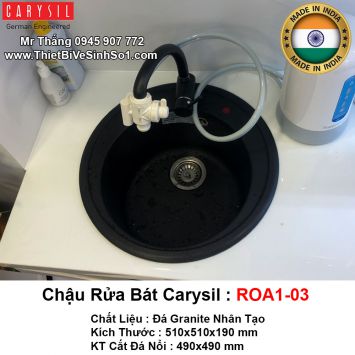 Chậu Rửa Bát Đá Carysil ROA1-03