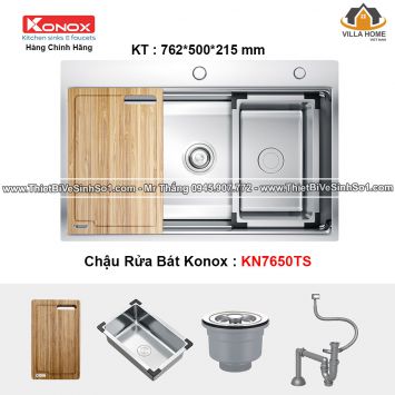 Chậu Rửa Bát KONOX KN7650TS