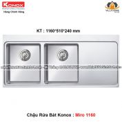 Chậu Rửa Bát KONOX Miro 1160