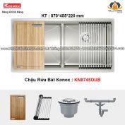 Chậu Rửa Bát KONOX KN8745DUB