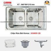 Chậu Rửa Bát KONOX KS8650 2B