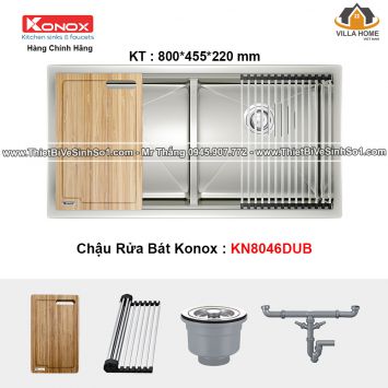 Chậu Rửa Bát KONOX KN8046DUB