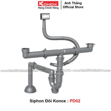 Siphon Đôi Konox PD02