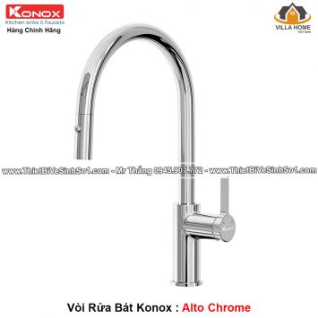 Vòi Rửa Bát KONOX Alto Chrome