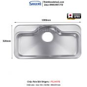 Chậu Rửa Bát Shigeru FCJ-K FS