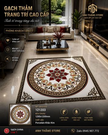 Gạch Thảm 1200x1200mm 121203