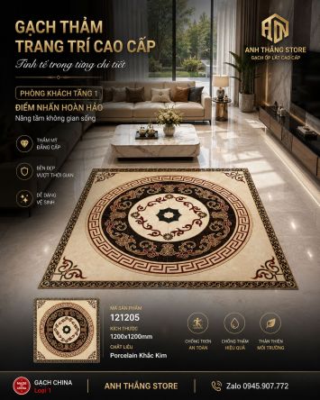 Gạch Thảm 1200x1200mm 121205