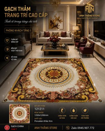 Gạch Thảm 1200x1200mm 121211