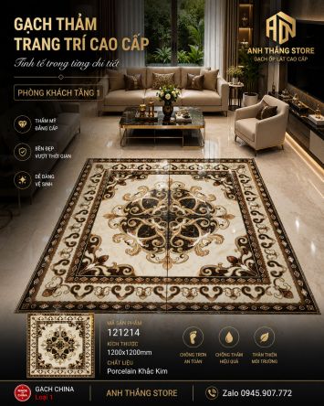 Gạch Thảm 1200x1200mm 121214