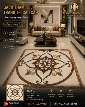 Gạch Thảm 1600x1600mm 161612
