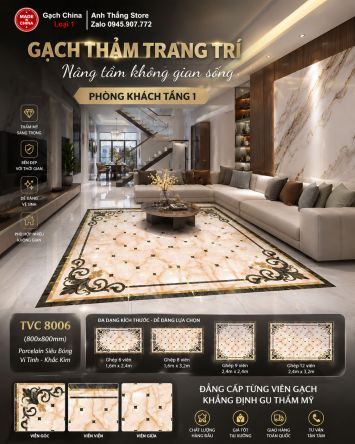 Gạch Thảm Vô Cực TVC8006