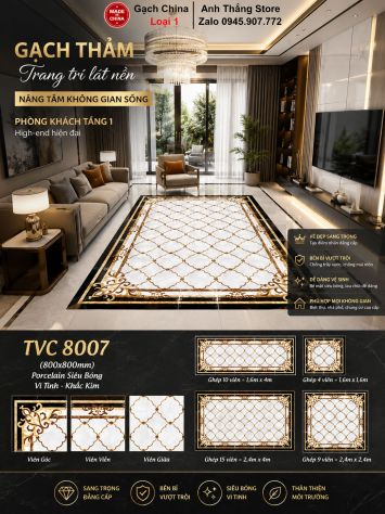 Gạch Thảm Vô Cực TVC8007