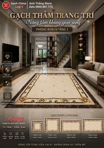 Gạch Thảm Vô Cực TVC8008