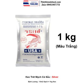 Keo Trét Mạch Cá Sấu Silver