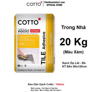 Keo Dán Gạch Cotto Yellow