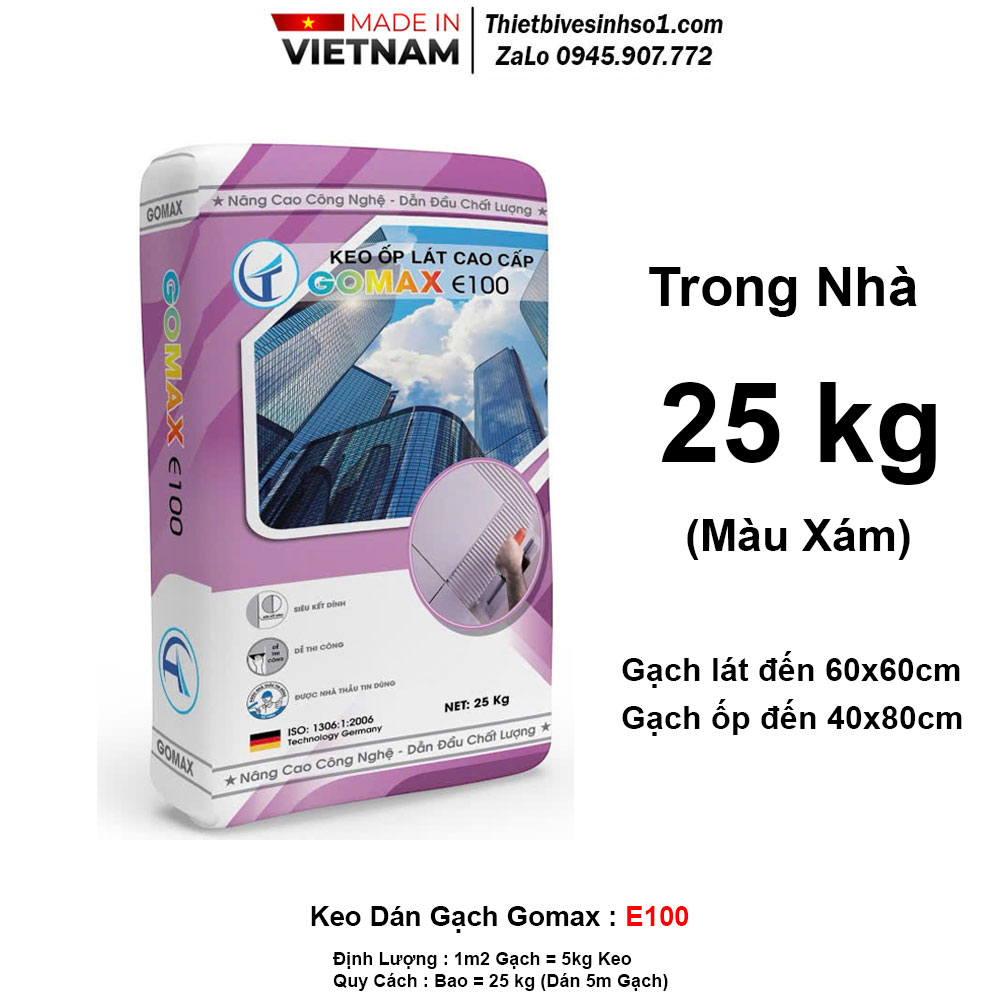 Keo Dán Gạch Gomax E100