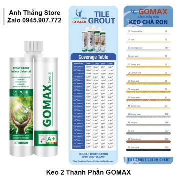 Keo Trét Mạch GOMAX Epoxy 2 Thành Phần