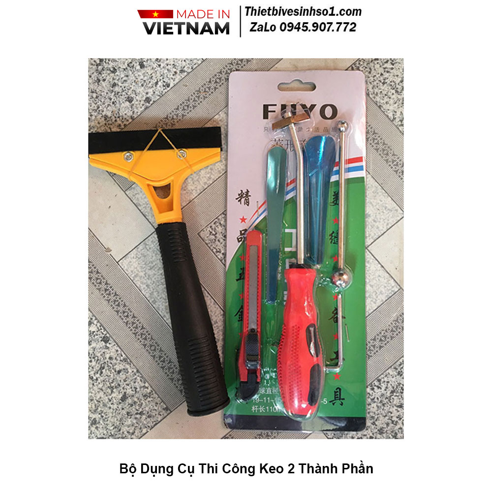 Bộ Dụng Cụ Thi Công Keo 2TP