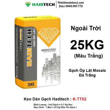 Keo Dán Gạch Haditech Ngoài Trời K-TT02