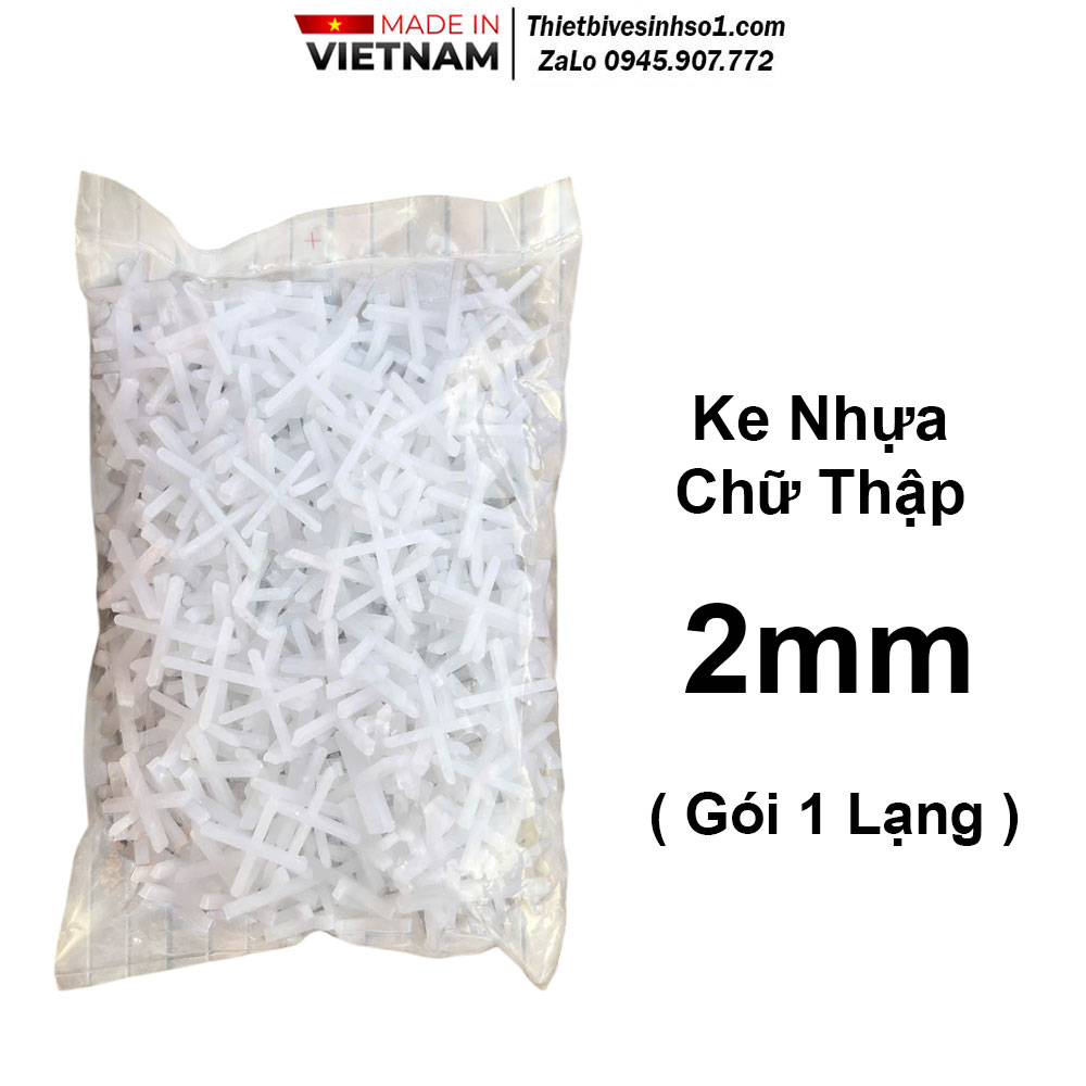 Ke Nhựa Chữ Thập 2mm
