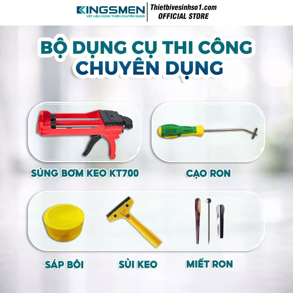 Bộ Dụng Cụ Thi Công Keo Kingsmen Bộ Dụng Cụ Thi Công Keo Kingsmen