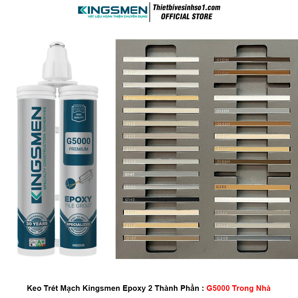 Keo Trét Mạch Kingsmen Epoxy 2 Thành Phần G5000 Trong Nhà