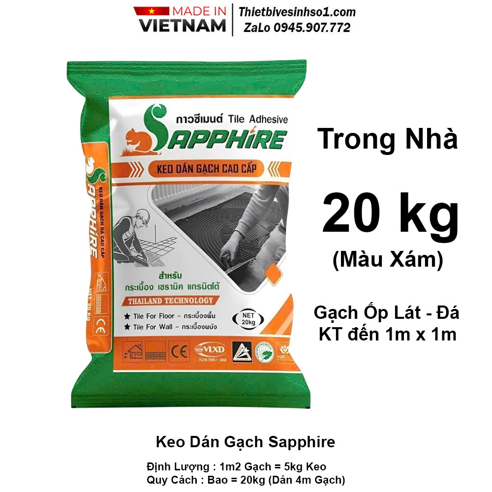 Keo Dán Gạch Sapphire