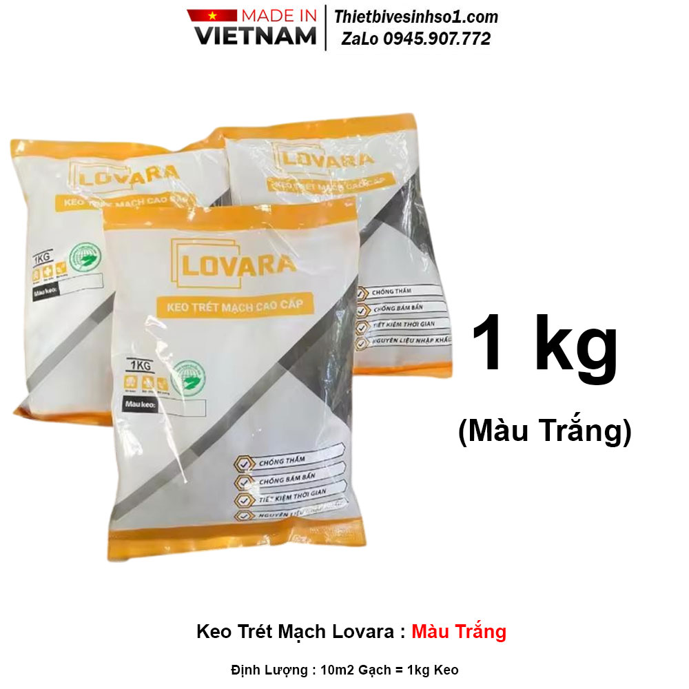 Keo Trét Mạch Lovara Trắng