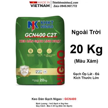 Keo Dán Gạch Nigao Ngoài Trời GCN400