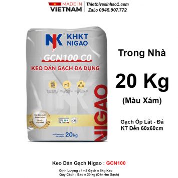 Keo Dán Gạch Nigao Trong Nhà GCN100