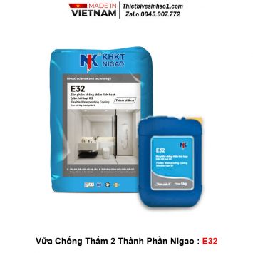 Vữa Chống Thấm 2 Thành Phần Nigao E32