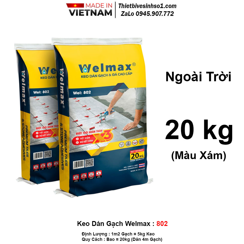 Keo Dán Gạch Welmax 802