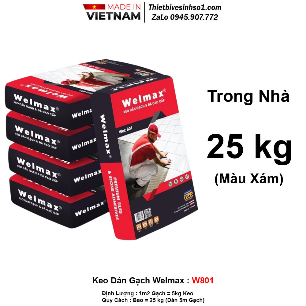 Keo Dán Gạch Welmax W801