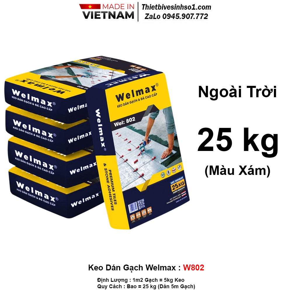 Keo Dán Gạch Welmax W802