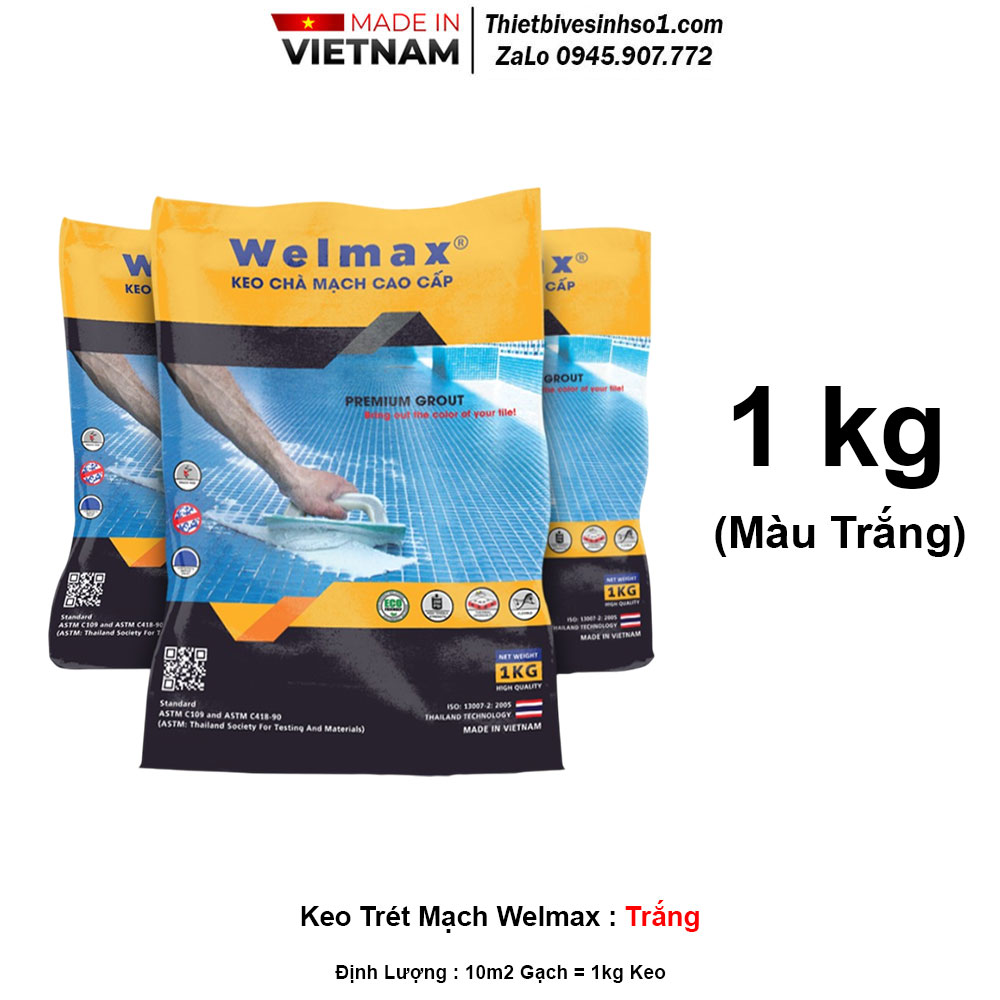 Keo Trét Mạch Welmax Trắng