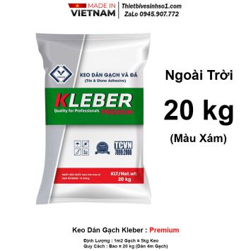 Keo Dán Gạch Kleber Premium Ngoài Trời