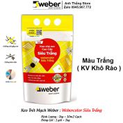 Keo Trét Mạch Weber Siêu Trắng